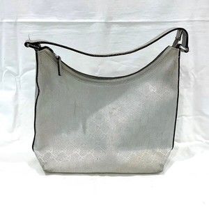 Gucci Silver Handbag White